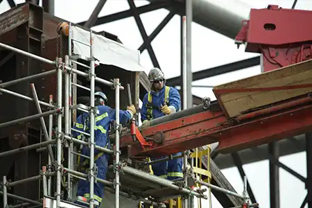 Boilermakers at work